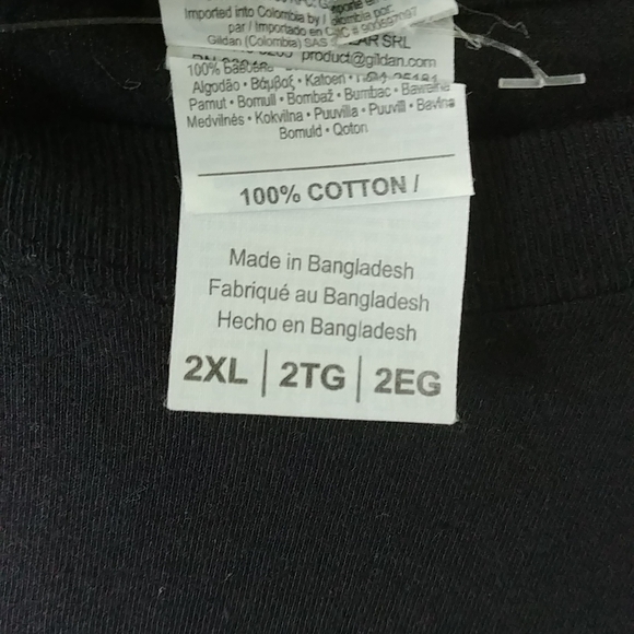 NWOT 2XL T'shirt, Black Color with logo "TORONTO) - Picture 3 of 5